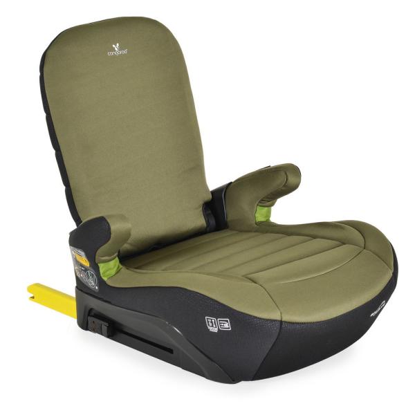 GALAXY ülésmagasító háttámlával 125-150cm, ISOFIX ZÖLD