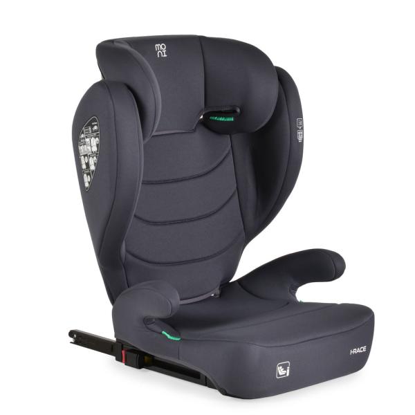 I-RACE autós ülés 100-150 cm ülésmagasítóvá alakítható SZÜRKE