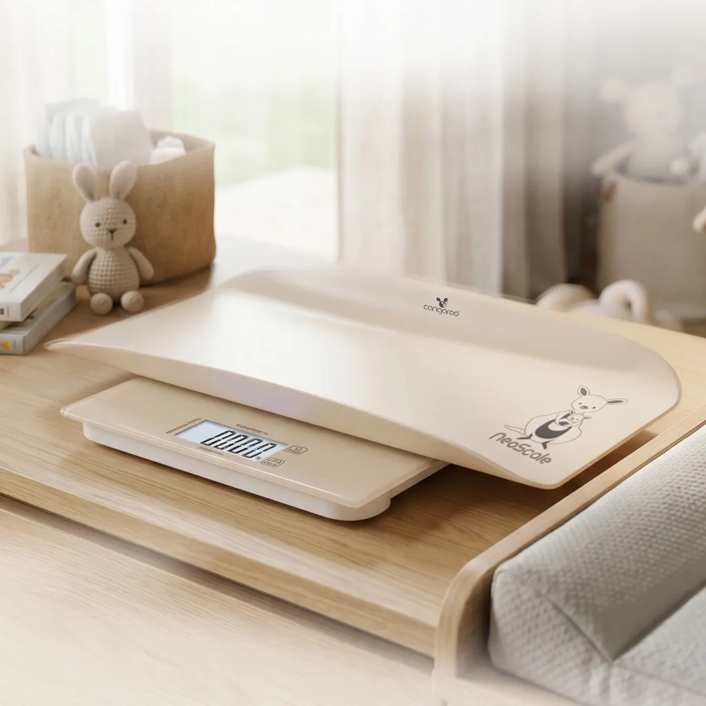 Cangaroo NeoScale 2in1 elektronikus mérleg, bézs