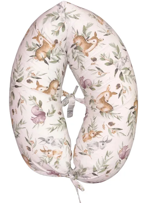 DOMBABY terhességi és szoptatós párna 30x120 cm ŐZIKE ZÖLD