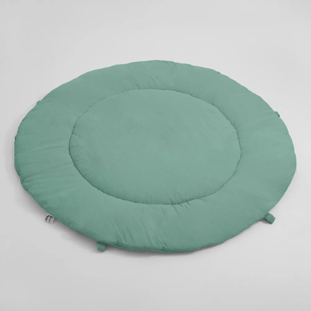Muszlin baba játszószőnyeg New Baby zöld 90cm