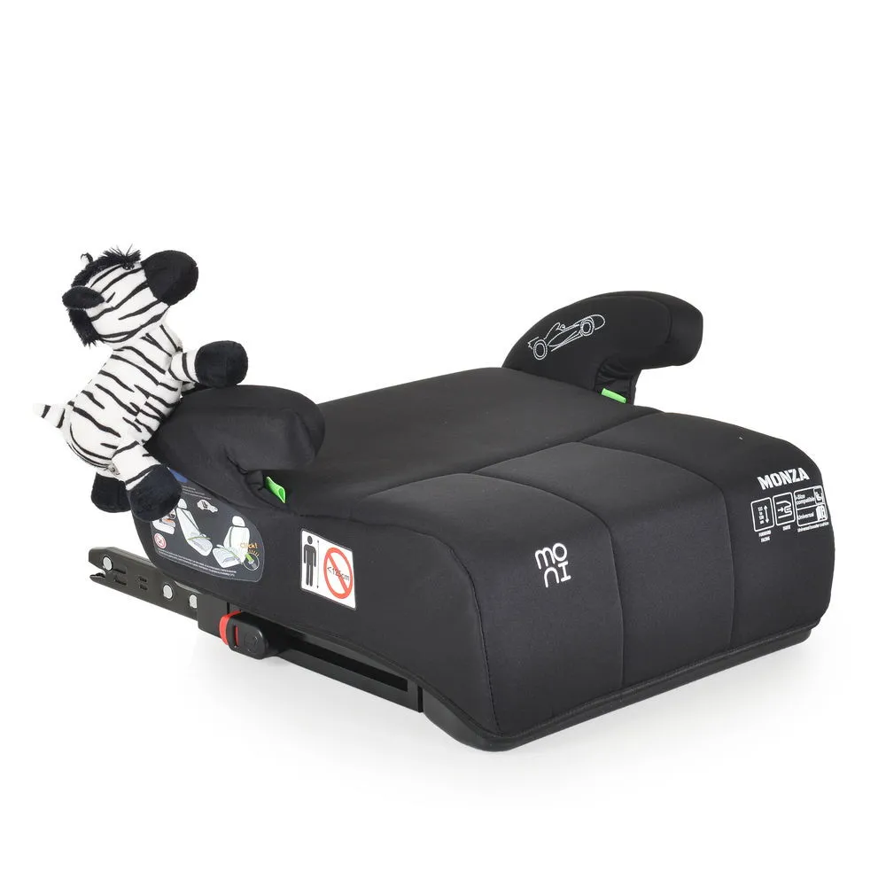 MONZA ülésmagasító isofix I-SIZE 125-150cm FEKETE